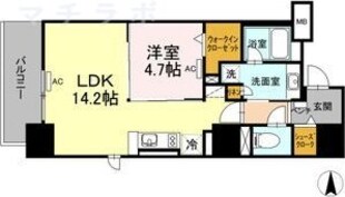 金山駅 徒歩6分 10階の物件間取画像